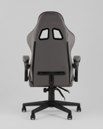 Кресло спортивное TopChairs Commander серо-черный
