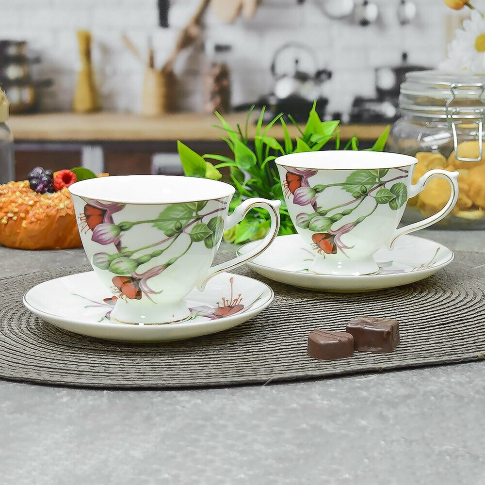 Чайный набор 4 предмета 220мл "Марсела" MILLIMI