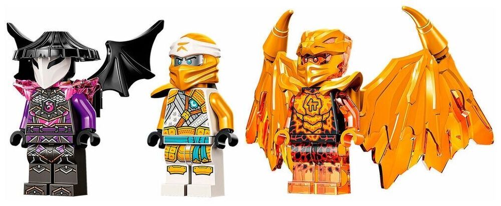 Конструктор LEGO NINJAGO 71770 Самолет Золотого Дракона Зейна