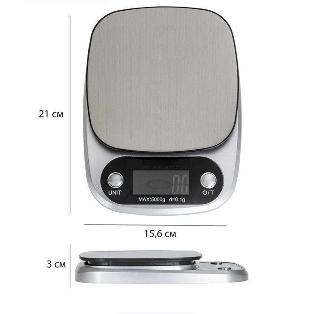 Весы электронные Kitchen Scale P305 (от 0.1гр до 5кг)