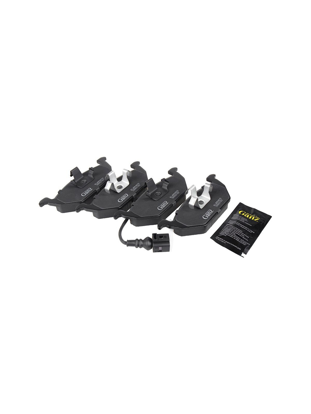 Колодки передние PRO-Line Ceramic VAG A3/Octavia/Yeti/Golf V/VI/Caddy III all 04-> GANZ GIJ09407C