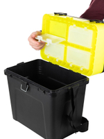 Ящик зимний Три Кита 4+4 отделения (380х360х240)