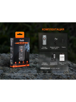 Фонарь-брелок Fenix E06R белый