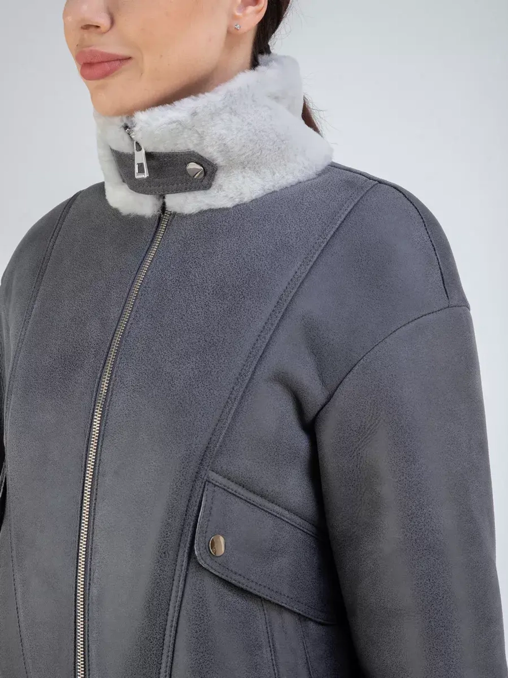 Дубленка зимняя натуральная Турция