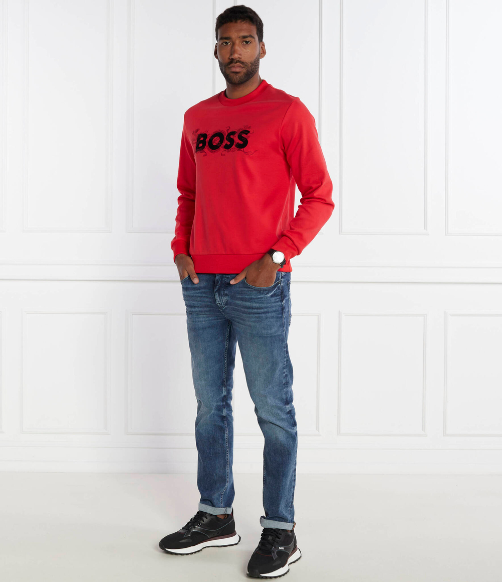 Худи Soleri 119_LNY BOSS BLACK - красный(50510132)