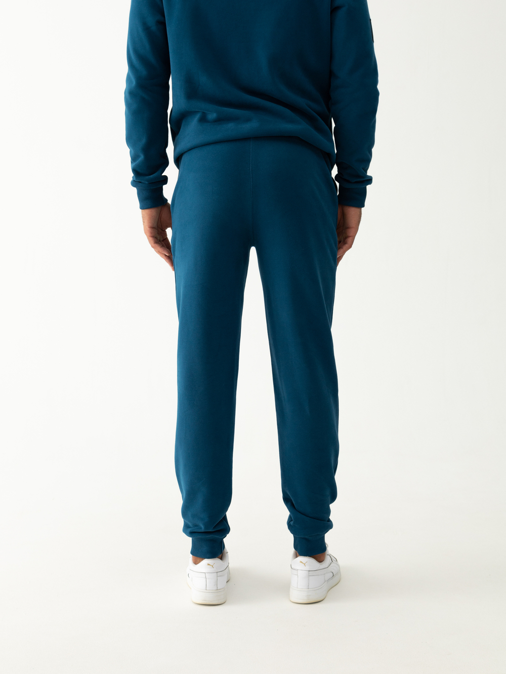 Костюм мужской спортивный (без начеса). Петроль