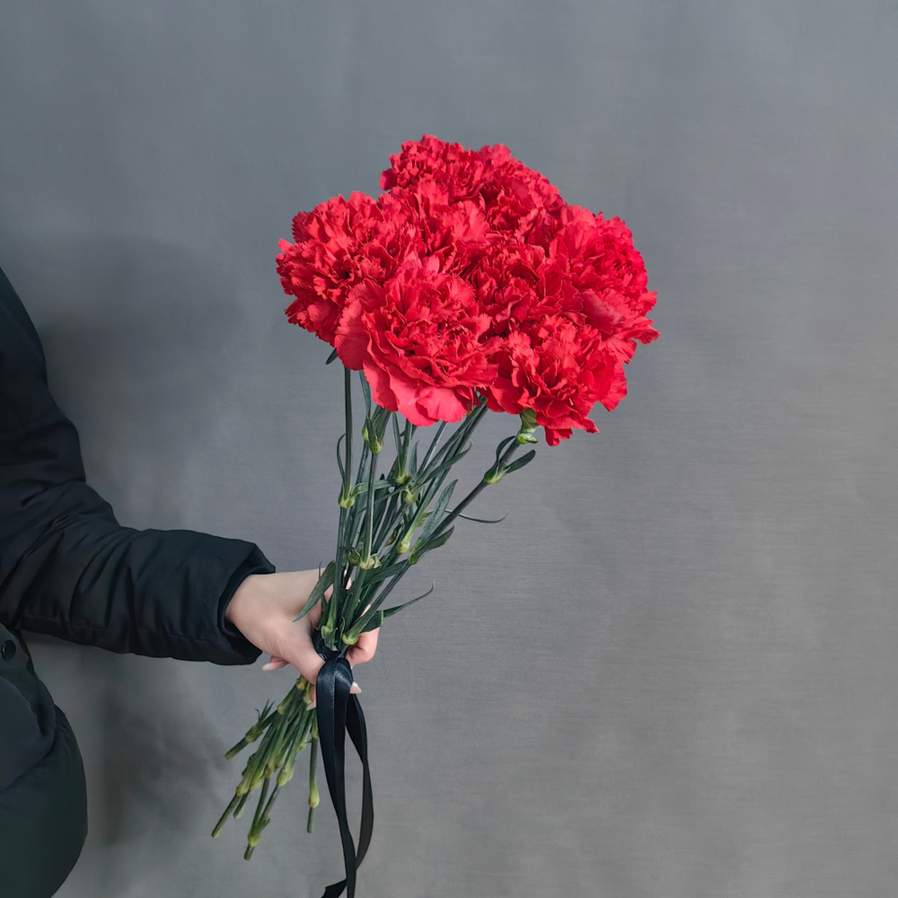 Гвоздика красная 1 шт