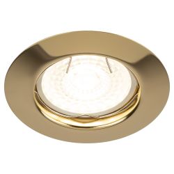 ST3 GD Светильник ЭРА штампованный MR16,12V/220V, 50W золото