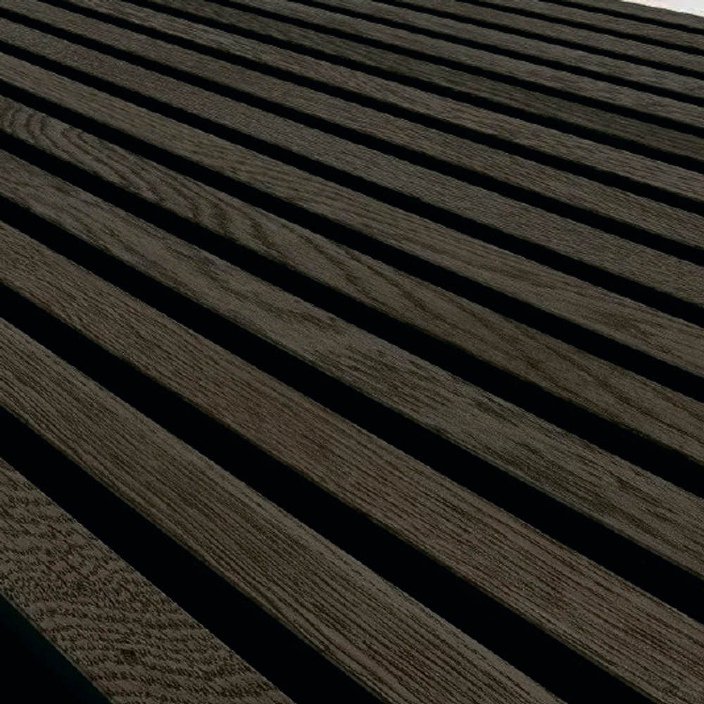 Акустическая панель РП 35 мм Грецкий орех (комплект из двух штук), 278x60 см