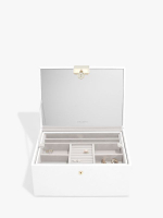 Органайзер для украшений Stackers Luxury Classic Box (Grey) (белый / White)