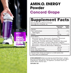 Optimum Nutrition, Essential Amin.O. Energy®, виноград «конкорд», 270 г (9,5 унции)