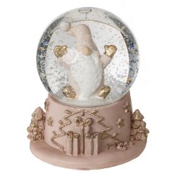 GAEM Фигурка декор в стекл шаре "Гном", D5 см, L5,5 W5 H6 см, 2в.