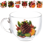 Кружка 500мл «Зимняя фантазия» 6 видов