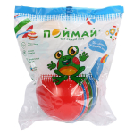 Мяч д. 200мм Серия "Полосатики" ручное окраш. (полосатики, ленточки, дорожки)