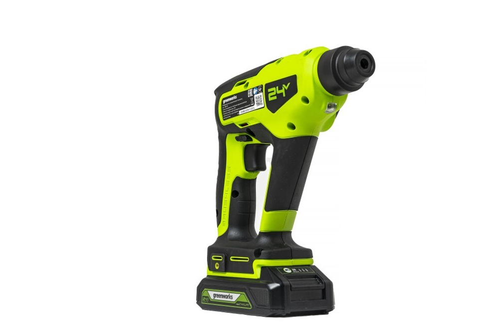 Перфоратор Greenworks GD24SDS1 аккумуляторный 24V без АКБ и ЗУ