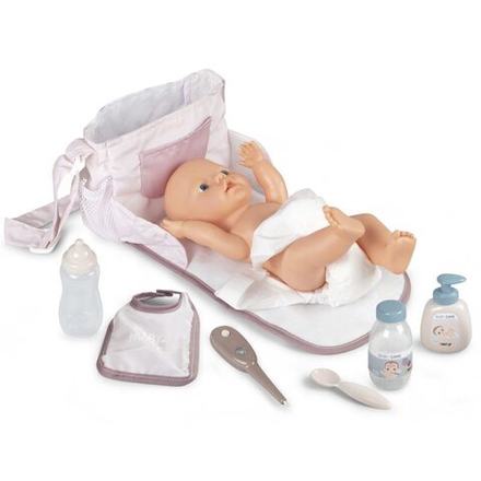 Smoby Baby Nurse - Пеленальный мешок для куклы + 8 аксессуаров 220369