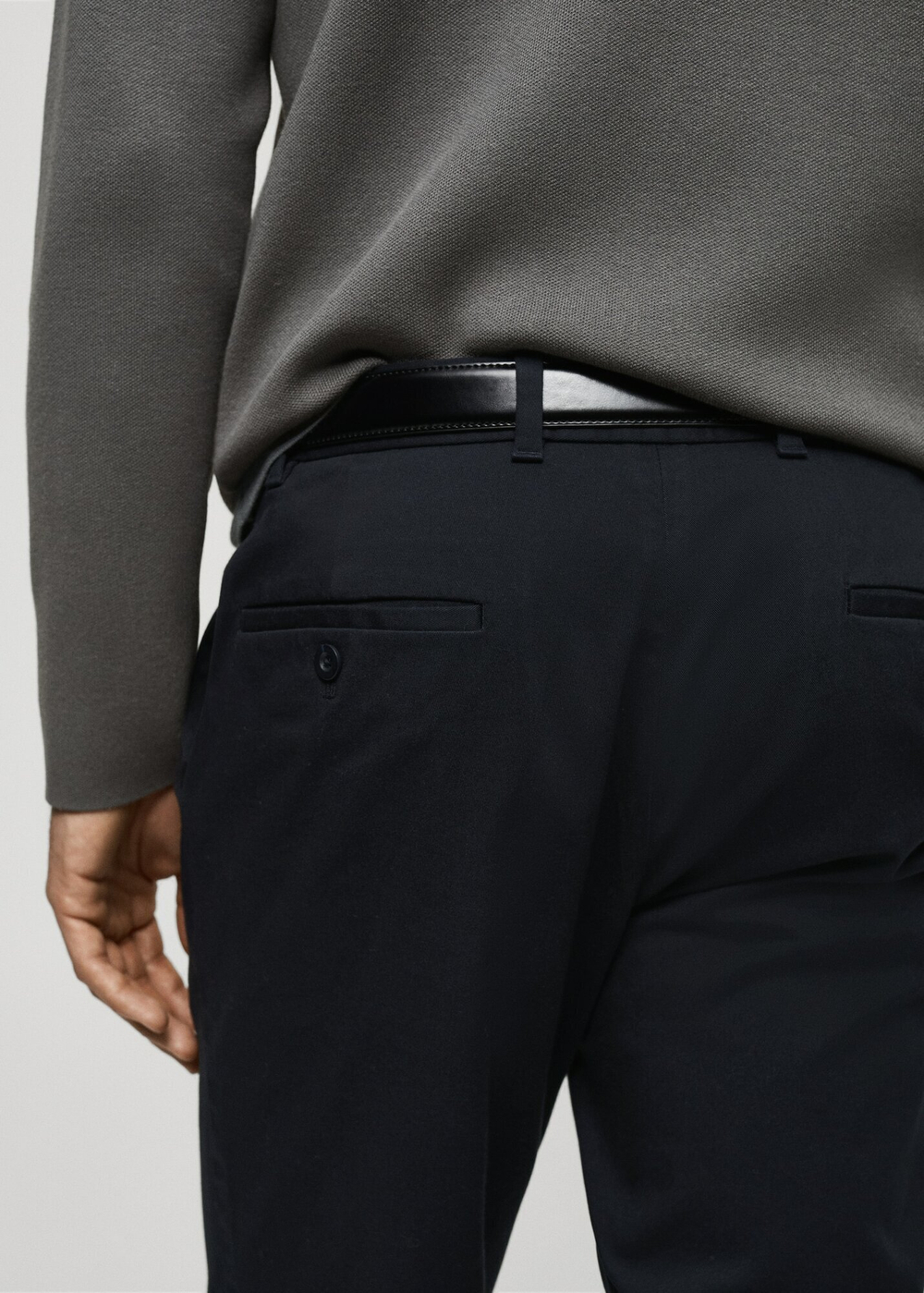 Брюки чинос Barna slim fit из саржи