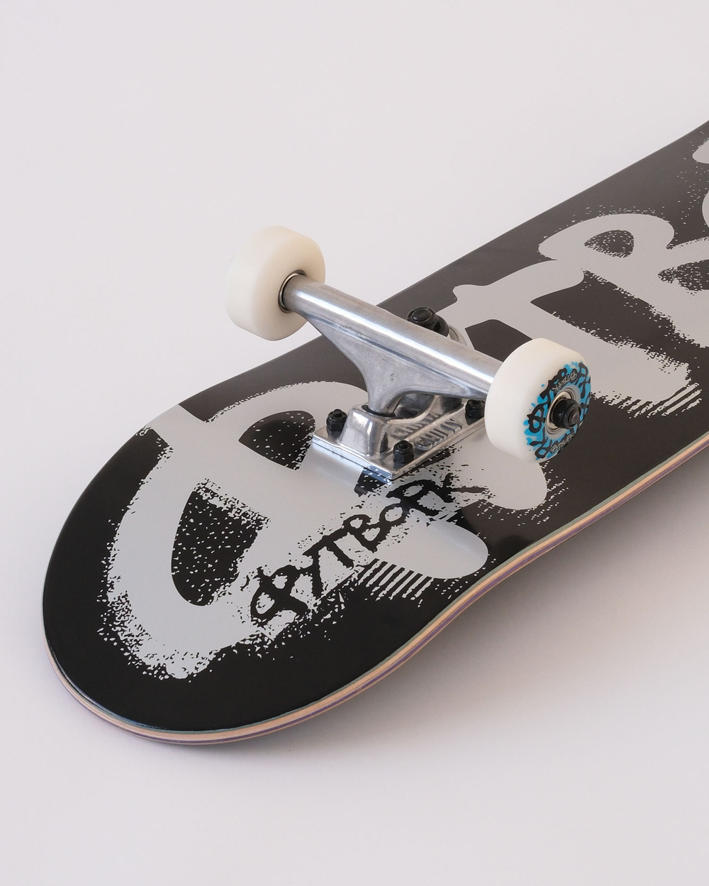 Скейтборд Футворк Лого Неон Серебро 8.125”