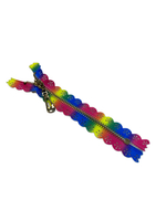 Застежка-молния декоративная металл №5 16см