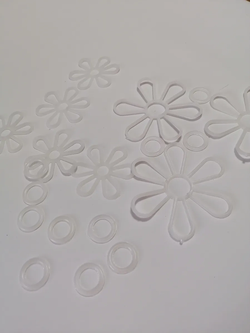 Канва пластиковая Колечки