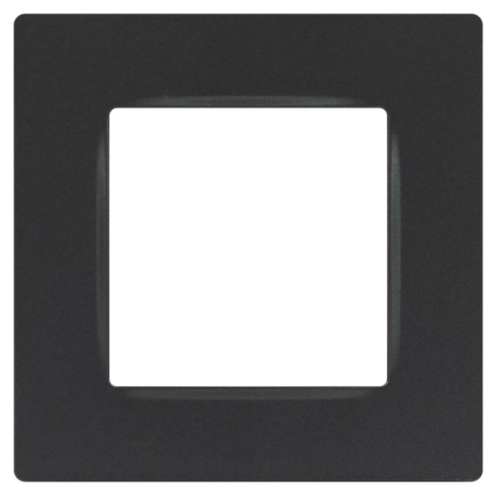Рамка для розеток и выключателей ЭРА Серия 12 12-5201-12 на 1 пост, Классик, графит