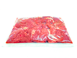 Биффстроганов из мраморной говядины, 600г, ВУ, ПОРЦ, ROSSO -з