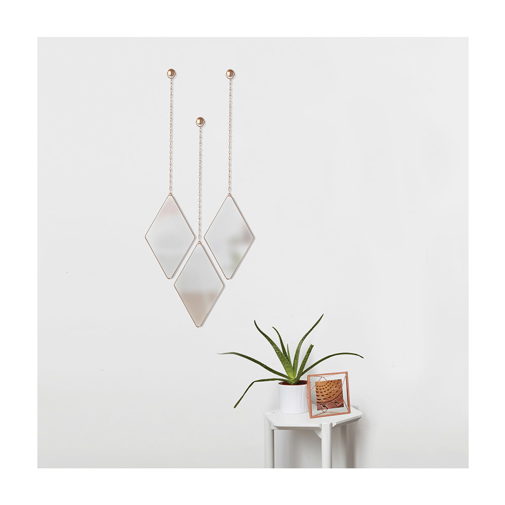 Зеркала декоративные DIMA медь Umbra