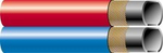 Рукав кислородная и ацетиленовая сварка TWIN GOX DN 09 OD 15 / GAC DN 09 OD 15 Р=20
