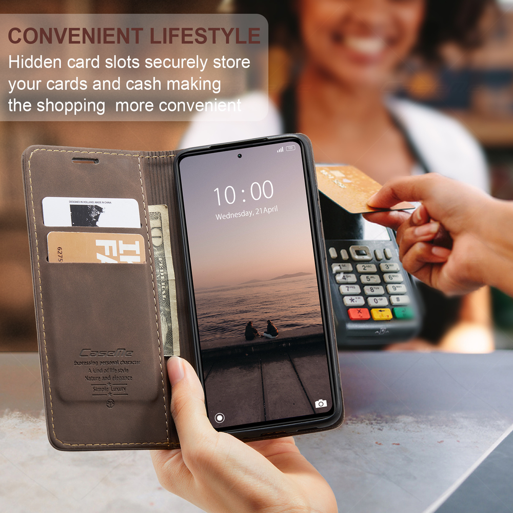 Чехол-книжка CaseMe Matte Xiaomi Redmi Note 12 Pro 5G