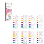 Акварельная раскраска