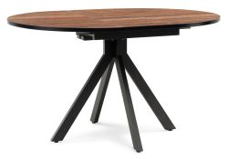 Обеденная группа Ирта дерево / желтый / черный глянец