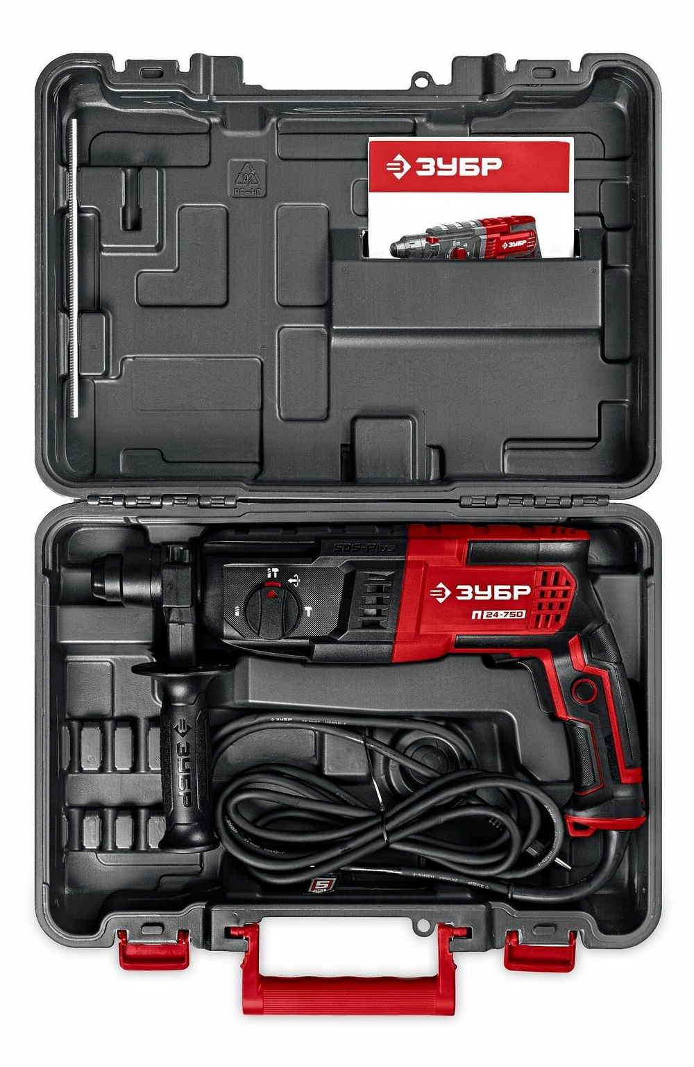 ЗУБР 24 мм, 750 Вт, перфоратор SDS Plus (П-24-750)