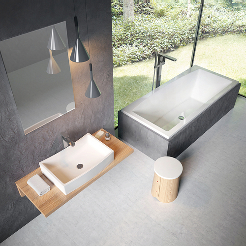 Столешница под раковину Ravak Formy L 100 X000000831 Белая