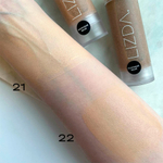 Лёгкая тональная основа с 3 видами гиалуроновой кислоты Lizda Zero Fit Cover Capsule Foundation — 21 Pure Beige