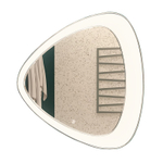 Зеркало Azario Edda 70 см CS00063649 с подсветкой