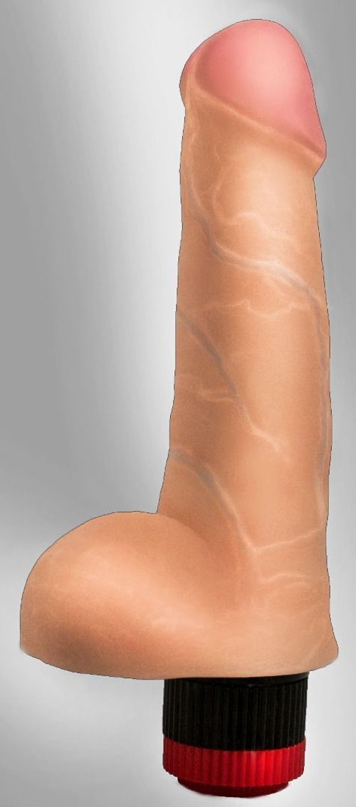 Реалистичный вибромассажёр COCK NEXT 6,6" - 17 см.