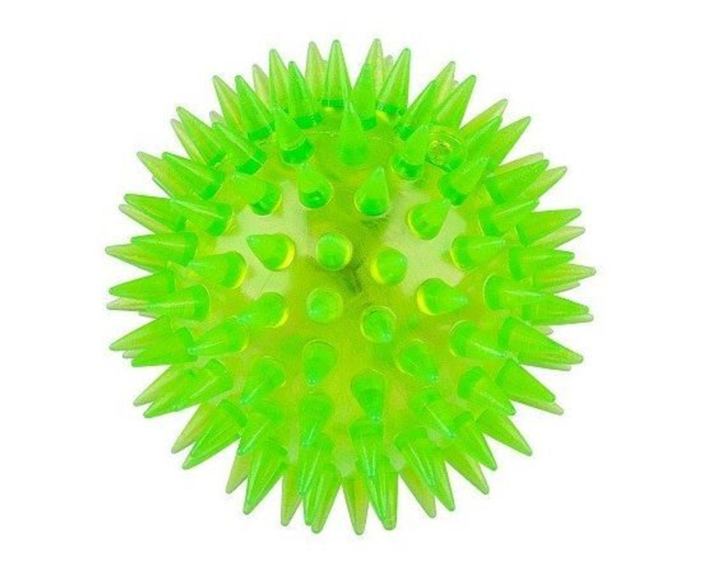 Игрушка для собак и щенков мелких и средних пород Товары для животных Мячик ШАР светящийся 6 см 104151
