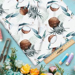 Ткань барби кокосы