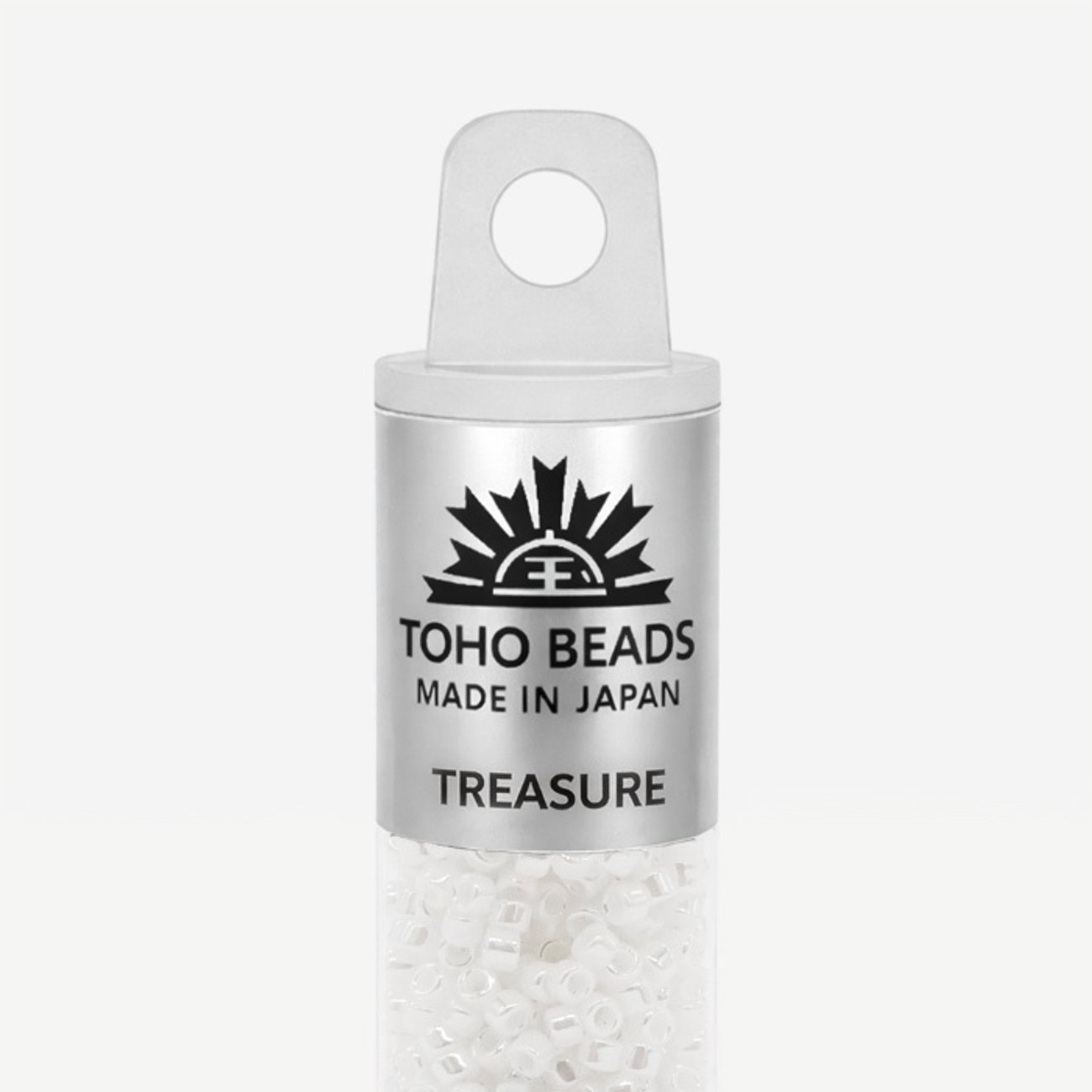 Японский бисер TOHO Treasure (№121), кремовый глянцевый