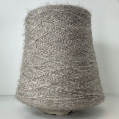 YAK - Lineapiu; 22% пух яка, 54% меринос, 19% п/а, 5% эластан; 1150м/100гр; col.73552 Tortora; цвет: тауп меланж