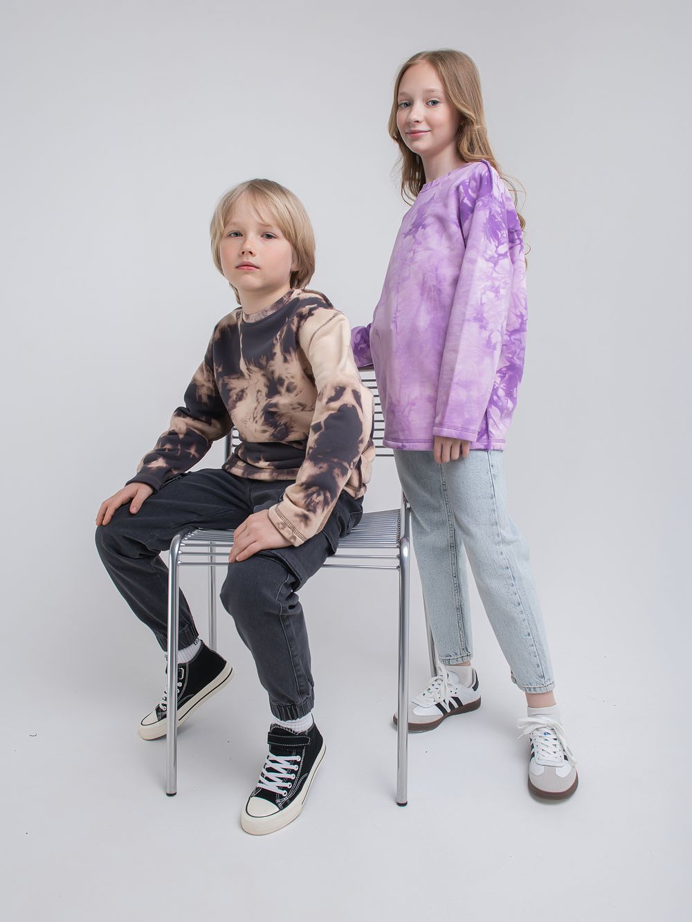 Свитшот "Дымчатый кварц" 7+