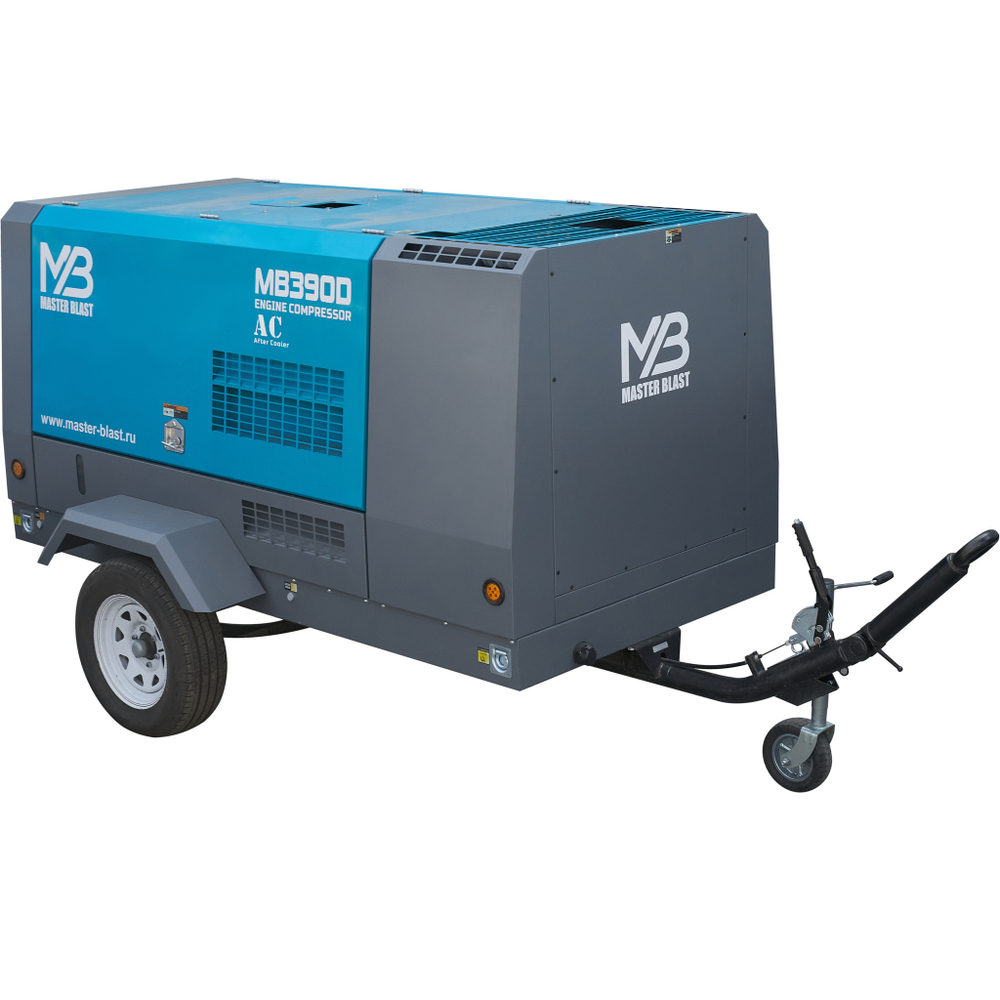 Master Blast MB-390D-10+АС винтовой дизельный компрессор