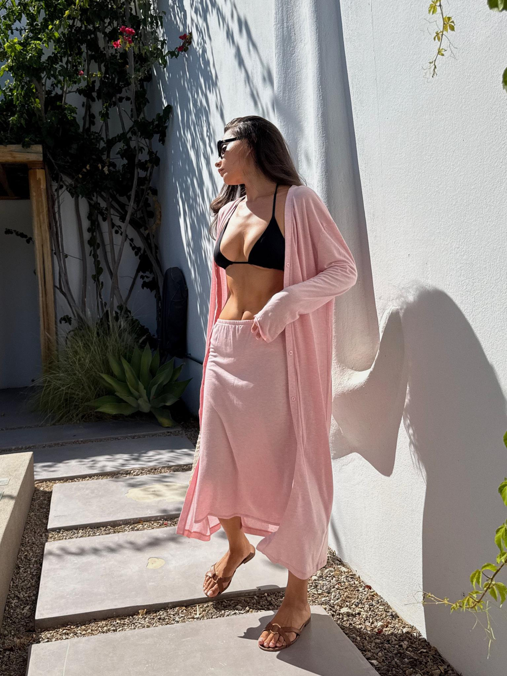 Юбка Роза, Розовая