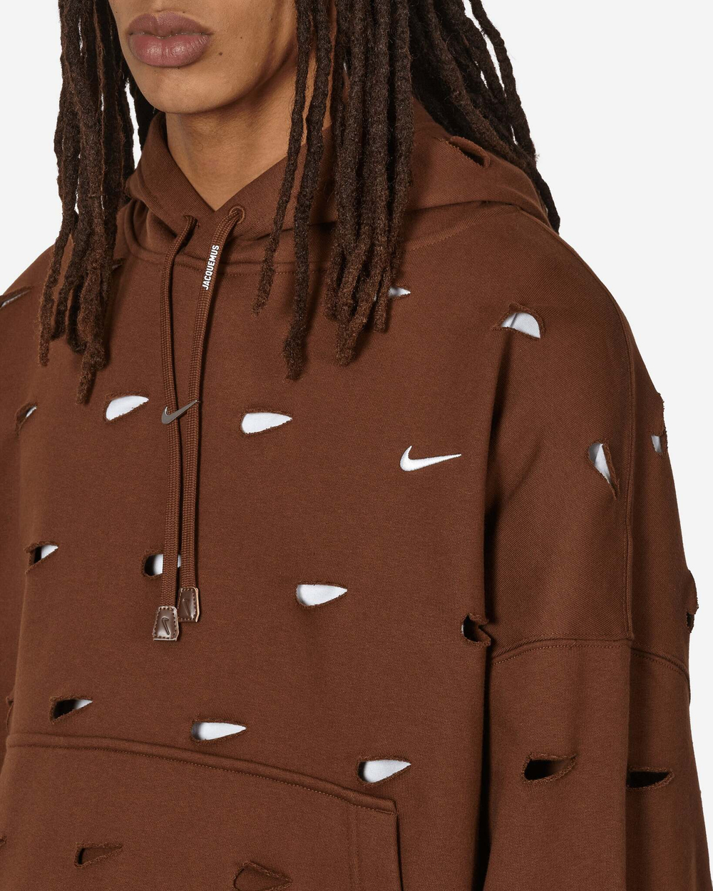 Nike Толстовка Jacquemus Swoosh Cacao Wow