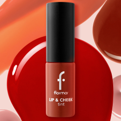 flormar Lip & Cheek Tint - Жидкие румяна для губ и щек, 6,7 ml