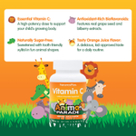 NaturesPlus, Animal Parade, витамин C, жевательная добавка для детей, со вкусом апельсинового сока, без сахара, 90 таблеток в форме животных