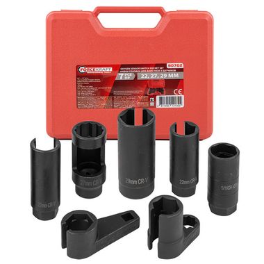 Набор головок для форсунок и датчиков 7пр. (22, 27, 29мм), в кейсе FORCEKRAFT FK-907G2