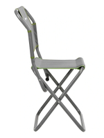 Стул туристический со спинкой Nisus СР-400.19с (ст.труба д19) Green (T-N-TC-400.19s-G)