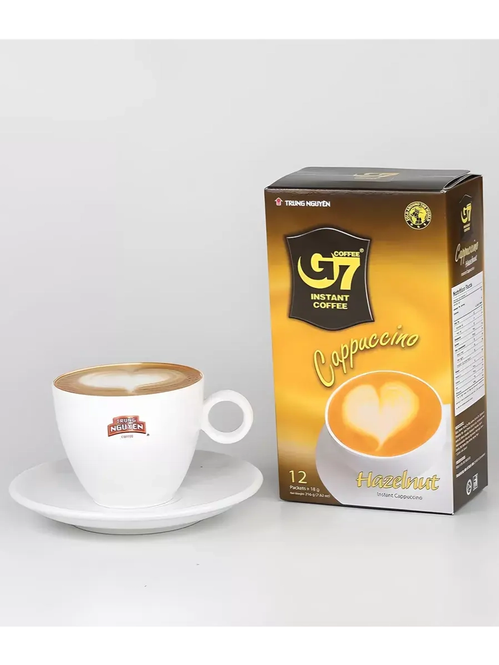 Кофе растворимый Капучино Лесной Орех 216 г