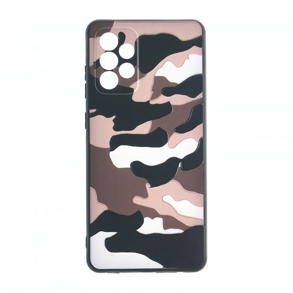 Чехол для Samsung Galaxy A72 5G, Камуфляж, ТПУ, 012563